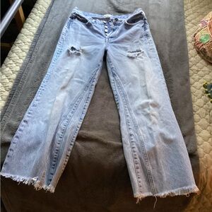 BDG Women's Distressed Blue Jeans